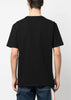 Black Maison Kitsune Embroidered T-Shirt