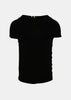 Black Stretch-Jersey T-Shirt