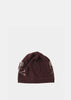 Brown Patchwork Beanie