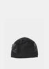 Black Patchwork Beanie