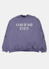 Lavender Heavy Fleece Crewneck