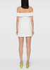 White Off-Shoulder Mini Dress