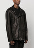 Black Luke Stooges Leather Jacket