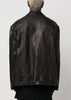 Black Luke Stooges Leather Jacket