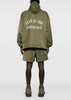 Military Hooded Coaches Jacket