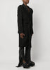 Black Lido Tatlin Belted Hooded Coat