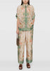 Khaki Floral August Relaxed Pant