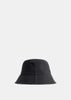 Black Logo Embroidery Bucket Hat