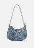 Blue Le Cagole Mini Bag With Chain