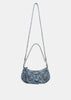 Blue Le Cagole Mini Bag With Chain