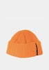 Orange wool-blend beanie