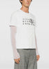 White Numbers-Print Cotton T-Shirt