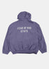 Lavender Heavy Fleece Full Zip Hoodie