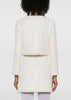 Cream Boucle Pearl Trim Jacket