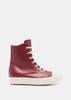 Plum/Milk High Top Sneakers