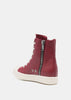 Plum/Milk High Top Sneakers