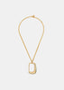 Gold Le Collier Ovalo Necklace