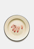 Toiletpaper Fingers Enamel Plate