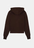 Chocolate Vendome Cashmere Hoodie