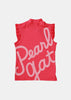 Pink Kanoko Short Sleeve High Neck T-shirt