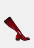 Red 7910Z Knee Length Boots