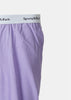Purple Serif Logo Pyjama Pants