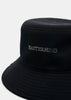Black Swarovski Crystal-Embellished Bucket Hat