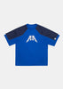 Blue Nolc Logo Raglan T-Shirt