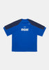 Blue Nolc Logo Raglan T-Shirt