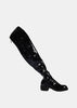 Black 7912Z Knee Length Boots