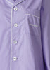 Purple Serif Logo Long-sleeve Pyjama Shirt