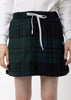 Green Jacquard Skirt