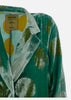 Green Graphic Jacquard Velvet Jacket