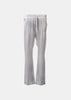 Gray Hand Painted Silk Pajama Pants