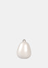 White Nano Pearl Egg Bag