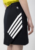 Dark Navy 4-Lines Short Skirt