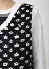 Dark Navy Daisy V-Neck Knit Vest