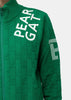 Green PG Logo Knit Full Zip-up Knit Jacket