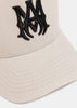 Beige MA Embroidered Hat