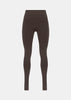 Brown Cutout Leggings