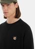 Black Fox Head Patch Classic Sweatshirt
