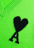 Green Logo-intarsia Knit Vest