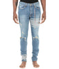 Indigo Distressed Skinny Jeans