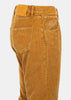 Golden Brown Corduroy La Flare Pants