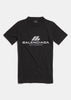 Faded Black Activewear Fitted T-Shirt