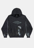 Faded Black 3B Stencil Hoodie