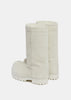 White Alaska Fur High Boots