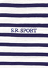 Black/White SR Sport Breton T-Shirt
