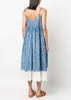 Blue Daisy A-Line Dress