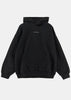 Faded Black Crystal Logo Hoodie